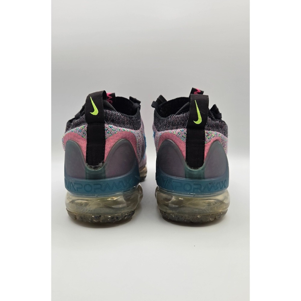 Nike Air VaporMax 2021 Women's Shoes 10 Pink Blast Photo Blue Flyknit DX3369-600 - Picture 3 of 12